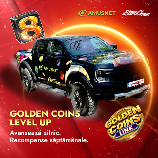 GOLDEN COINS Level Up